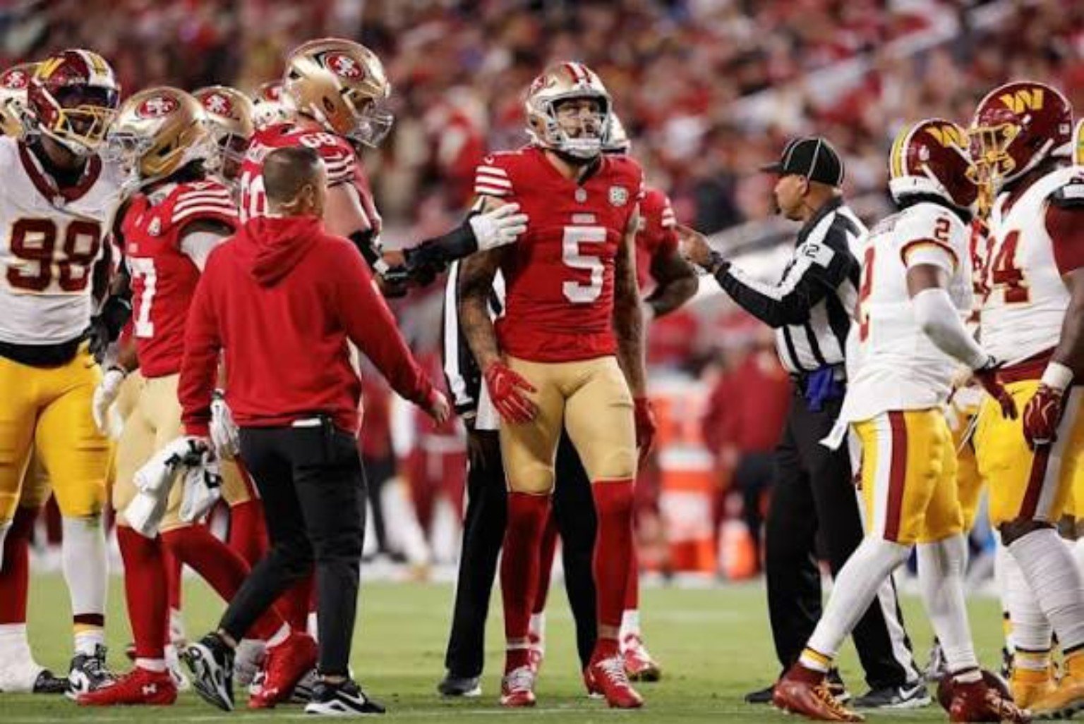 San Francisco and Washington meet in a tense Monday night contest.