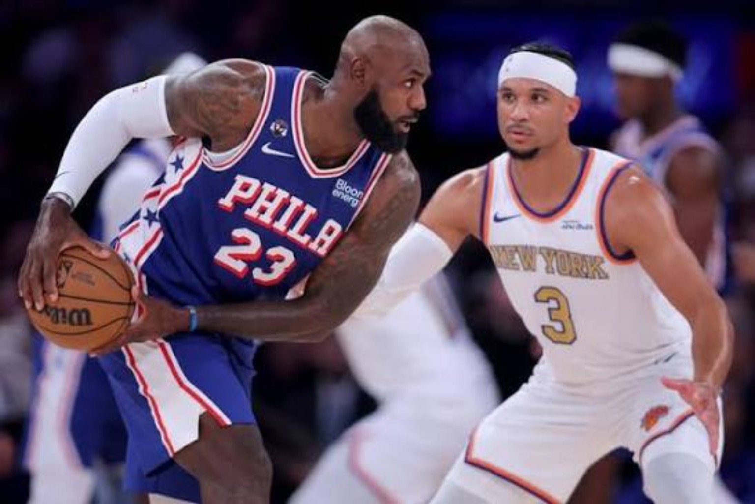 LeBron James and New York’s defense
