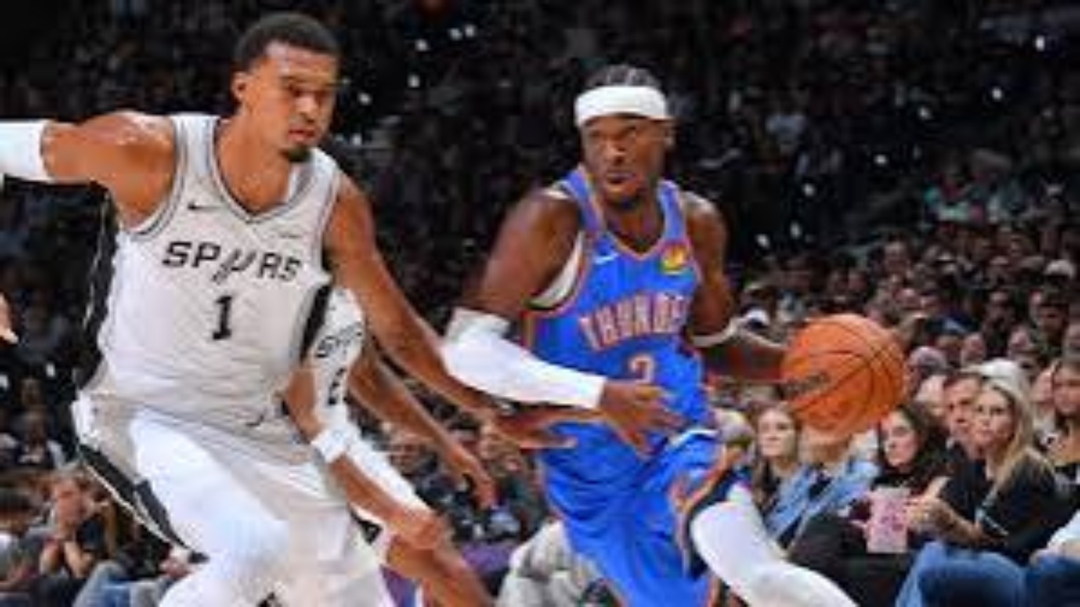 San Antonio and Oklahoma City meet in the West