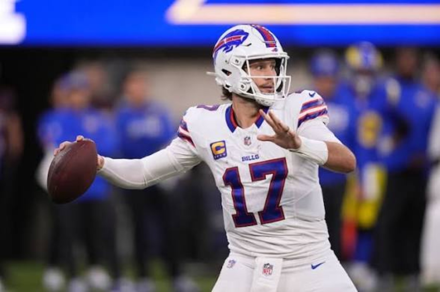 Josh Allen action photo
