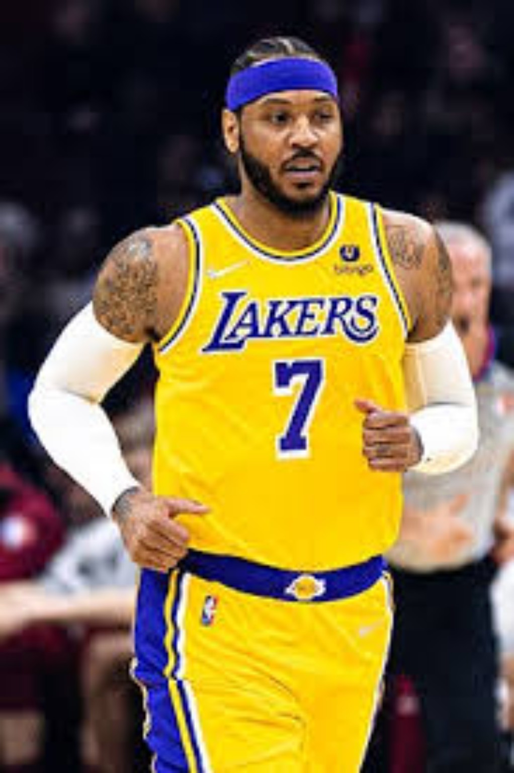 The final NBA stop: a productive bench-scoring role with the Lakers at age 37.