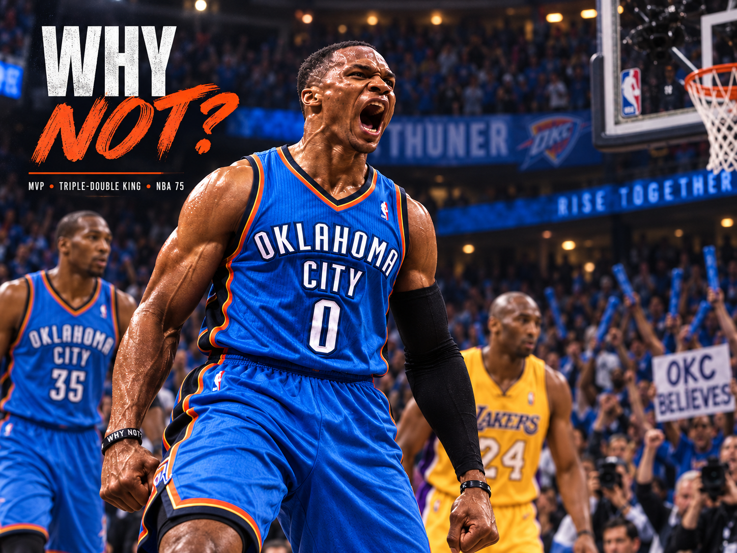 4DK Russell Westbrook Oklahoma City legacy feature artwork